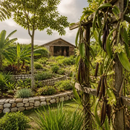 La vanille de Martinique, joyau aromatique entre jardins créoles et rhum agricole