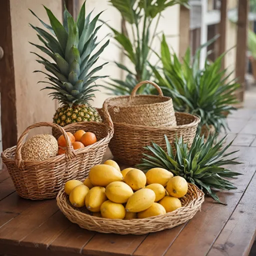 Marchés créoles de Martinique : Fort-de-France, Le François, Sainte-Anne avec des enfants