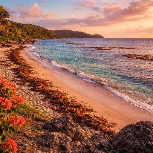 Sargasses mai 2026 en Martinique : où la côte Caraïbe tient, comment lire la carte du jour