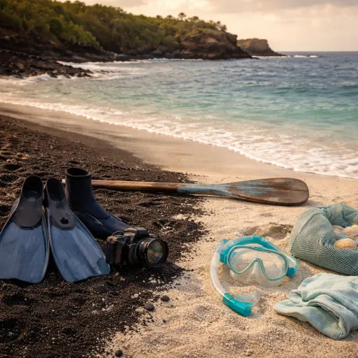 Anse Noire et Anse Dufour : deux criques voisines, deux ambiances opposées