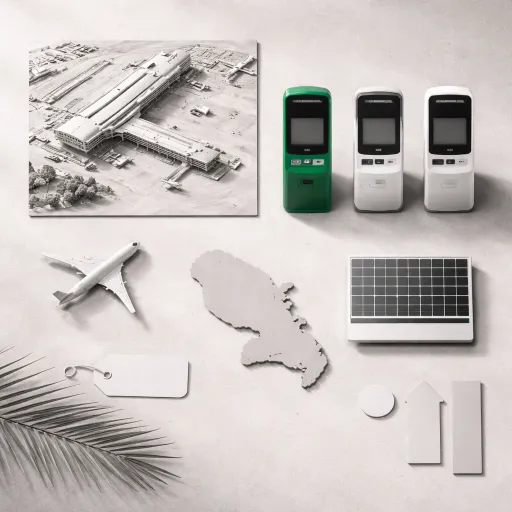 Aéroport Aimé-Césaire : bornes autonomes et solaire, ce qui change cet été