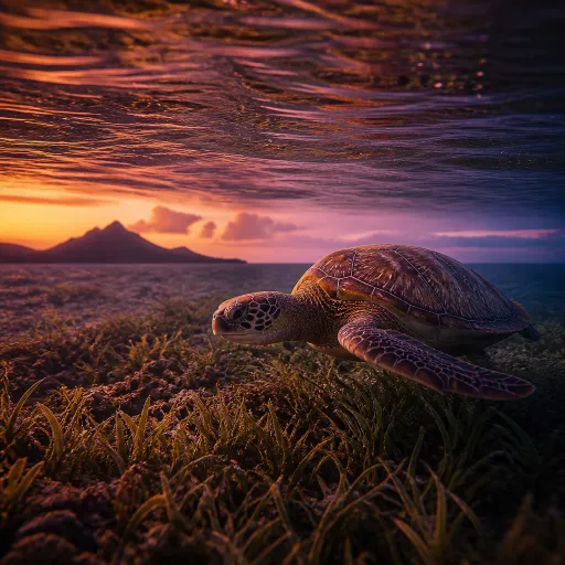 Nager avec la tortue en Martinique : guide élégant pour une rencontre responsable