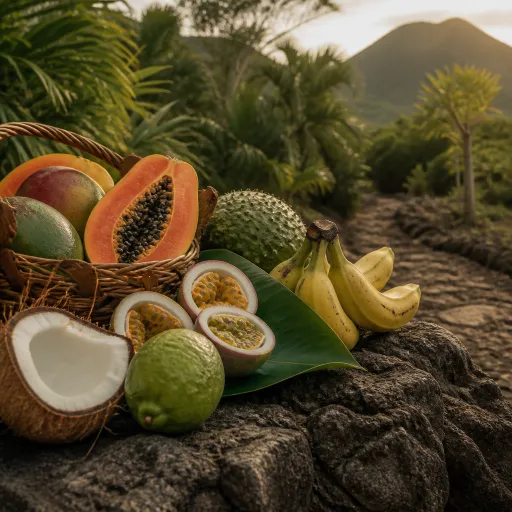 Fruits de Martinique : un voyage gourmand entre jardins tropicaux et sentiers volcaniques